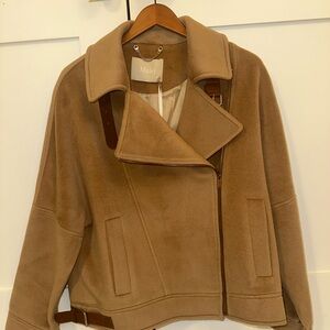 Women's Camel Teddy Jacket